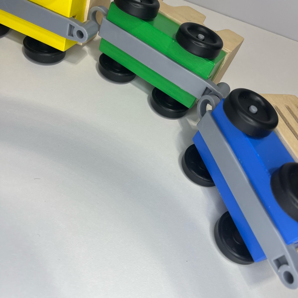 Melissa & Doug Wooden Train Set - Picture 10 of 13